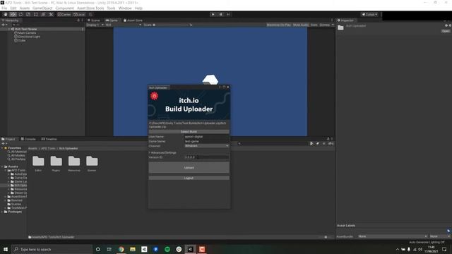 itch.io Unity Build Uploader Tool - Showcase смотреть онлайн