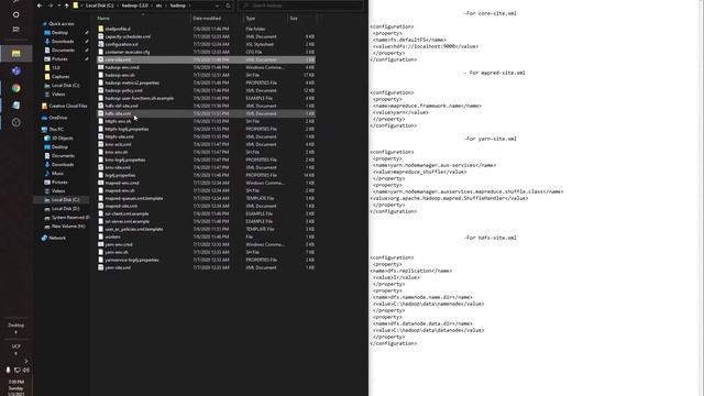 Hadoop installation and configuration for windows 10 смотреть онлайн