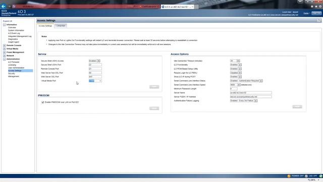 HPE Proliant ILO 3 Demo On A DL380 G7 Server