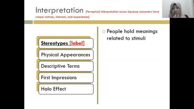 TOPIC 5 CONSUMER PERCEPTION DMKT1023 смотреть онлайн