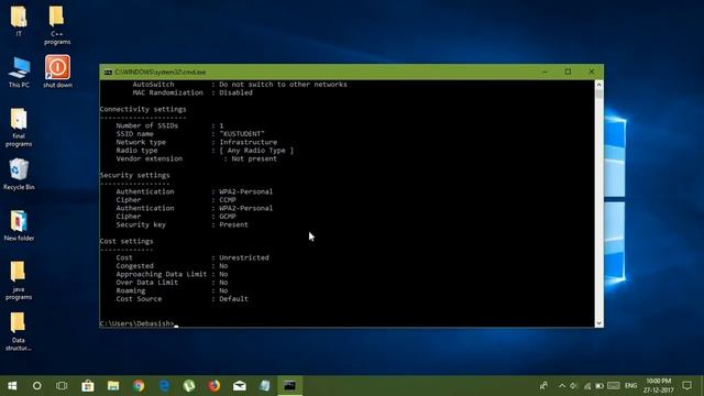 How To Find Saved Wifi Password Easily In Windows Using cmd Hindi смотреть онлайн