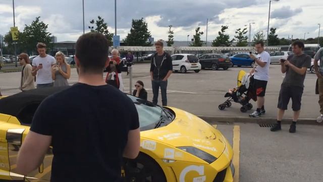Gumball 3000 Lamborghini lp560 Entrance смотреть онлайн
