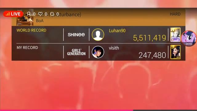 Mobizen Live Stream To YouTube TEST [Superstar SM] смотреть онлайн