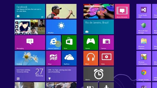 Trải nghiệm Wimdows 9 (Windows Blue) build 9364 (bản leak) смотреть онлайн