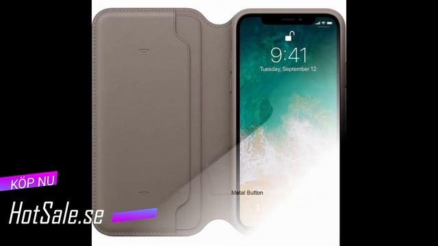 IPHONE X Folio Leather CASE Cover смотреть онлайн
