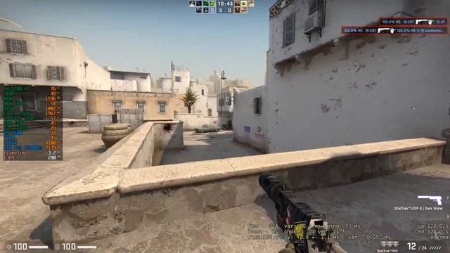 RX 5700 XT + RYZEN 5 3600 | CSGO LOW Settings | 1080p смотреть онлайн