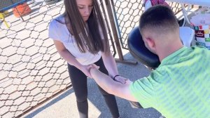 ASMR Massage - Professional chair massage by Mass Massage in the karting race Bulgaria