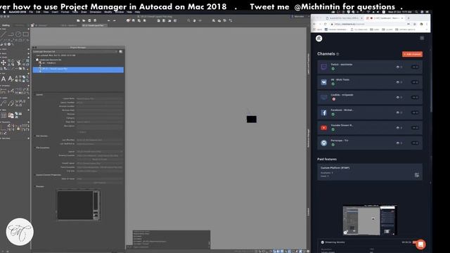 Learn how to use Project Manager on Autocad for Mac 2018 Part 6 of 20 смотреть онлайн