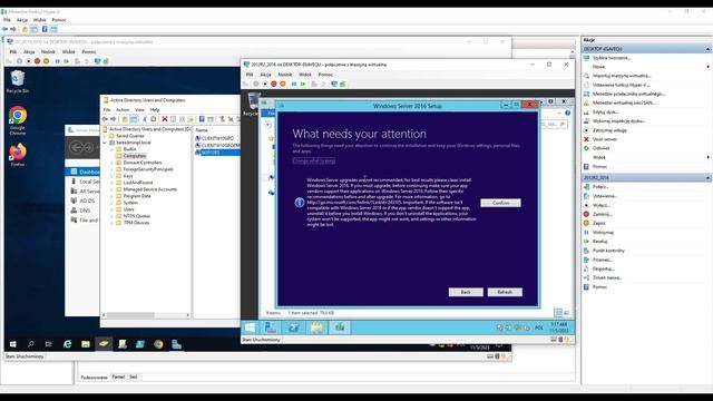 #32 Upgrade Windows 2012R2 do 2016 - Serwer plików, serwer wydruku, Harmonogram zadań | Lektor PL смотреть онлайн