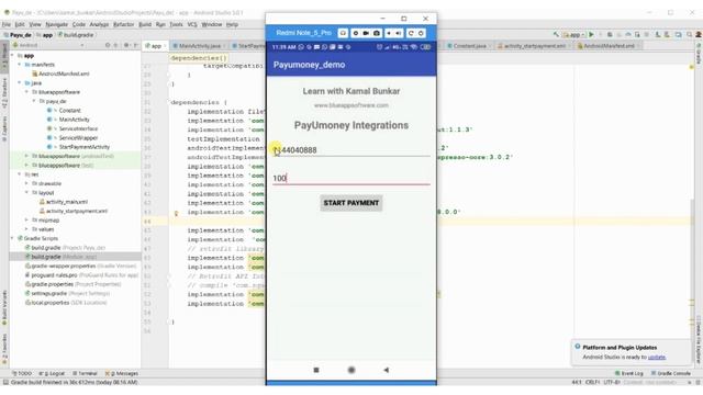 PayuMoney Payment Gateway Integration in Android App смотреть онлайн