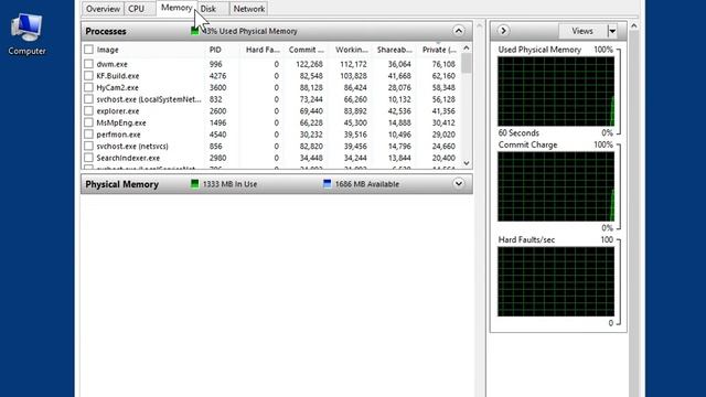 Windows 8.0 Professional - View the Amount of Memory Available to Programs смотреть онлайн