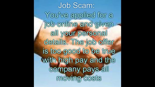 Do you know the different kinds of scams out there? смотреть онлайн