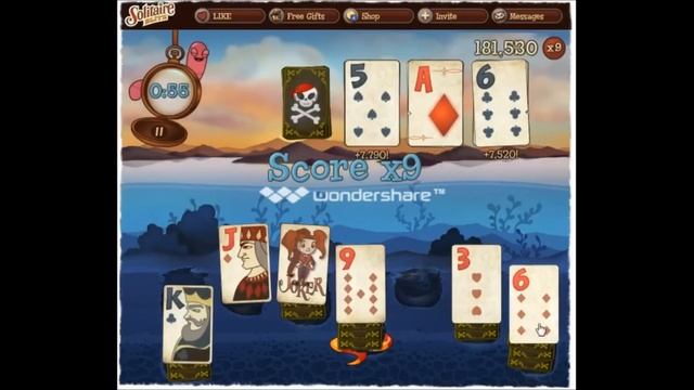 Solitaire Blitz 597k смотреть онлайн