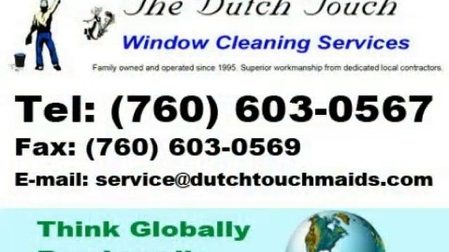 Dutch Touch Window Cleaning Services смотреть онлайн