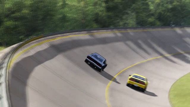 Dodge Charger R/T Fast & Furious 1970 vs Dodge Challenger SRT Hellcat at Monza Full Course смотреть онлайн