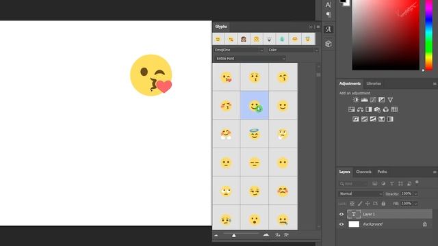 How To Use Emoji In Photoshop | Emoji In Photoshop смотреть онлайн