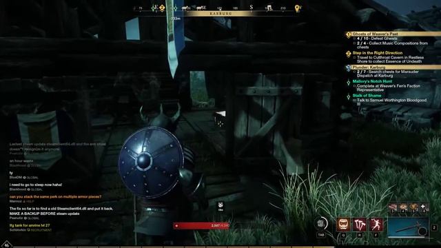 Collect Music Compositions from chests Karburg New World смотреть онлайн