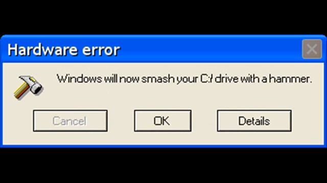 WINDOWS ERROR MESSAGE (REAL) смотреть онлайн