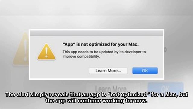 Apple warns Mac users that 32-bit app support is ending смотреть онлайн