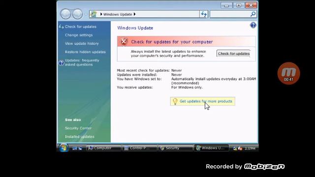 BSOD Windows Vista смотреть онлайн