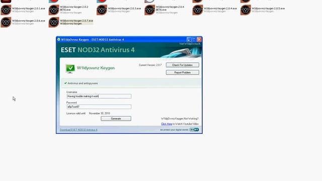 Updated W1ldyOvvnZ Keygen - ESET NOD32 Antivirus 4 Keygen! V 2.0.7 смотреть онлайн