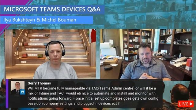 Microsoft Teams Devices Q&A with Ilya Bukshteyn (Head of Teams Devices at Microsoft) смотреть онлайн