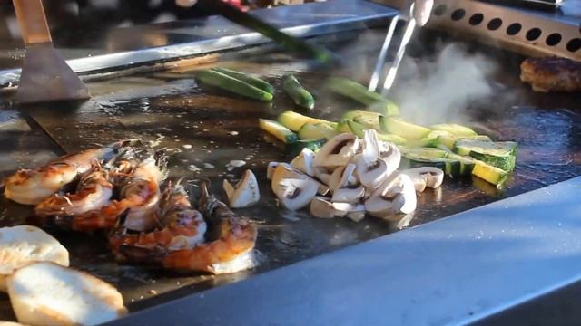 Теппанъяки шоу в Москве (www.firecook.ru) Instagram- firecook_teppan смотреть онлайн
