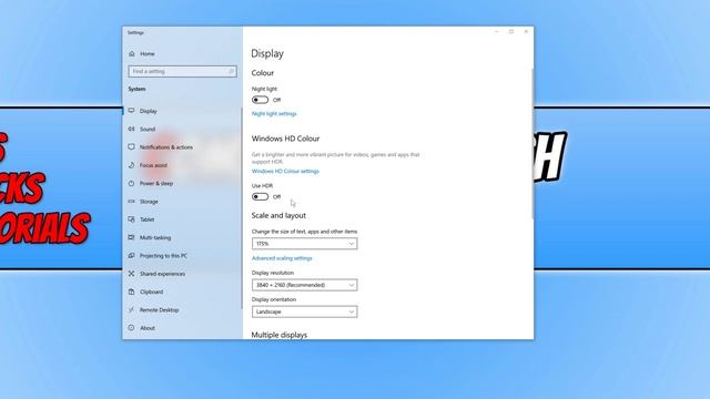 How To Enable HDR In Windows 10 If Your Display Supports It | Make Your Display Look Better! смотреть онлайн