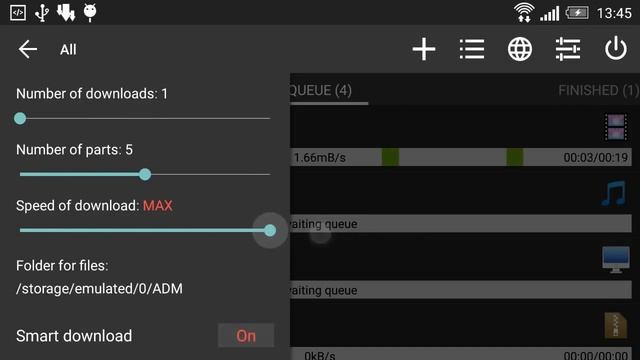 ADM Advanced Download Manager for Android Pro Free Download смотреть онлайн