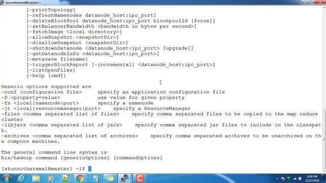 Doing HDFS checkpoint manually смотреть онлайн