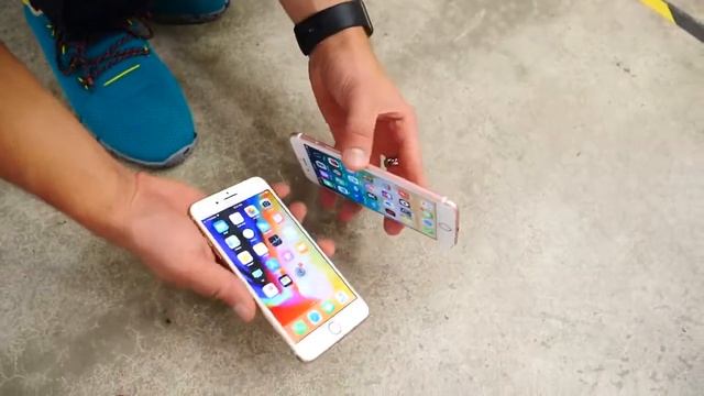 iPhone 8 Plus DROP Test смотреть онлайн