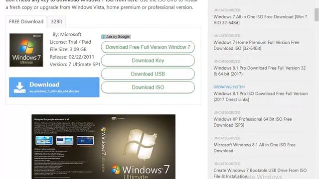 how to download windows 7 ultimate 64 bit смотреть онлайн