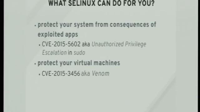 SELinux nowdays [Miroslav Grepl, Paul Moore] смотреть онлайн