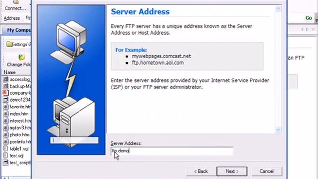 Configuring your website in WS FTP смотреть онлайн