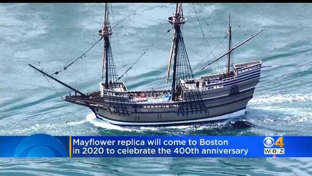 Mayflower Replica Will Come To Boston In 2020 смотреть онлайн