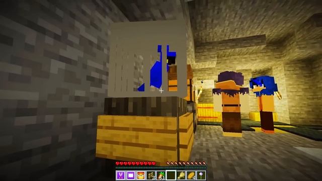 SHEEP On A LION ISLAND In Minecraft!