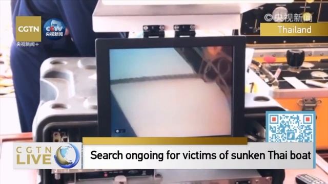 Images from sunken Thai boat: Divers search wreck as rescue work continues смотреть онлайн