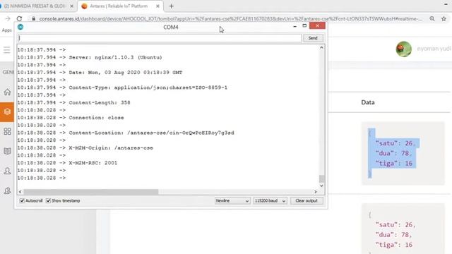 Antares IOT Esp8266 HTTP Library BUG смотреть онлайн