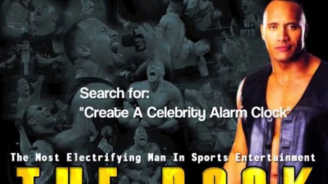 "THE ROCK" Celebrity Alarm Clock for the Apple iPhone & iPad! смотреть онлайн