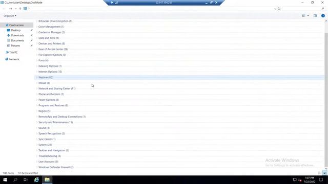 Windows - Tips & Tricks - GOD Mode смотреть онлайн