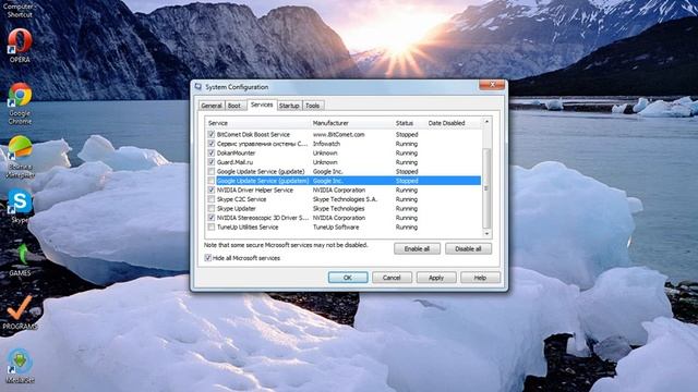 PC PROGRAM DISABLE FOR (WINDOWS 7) смотреть онлайн