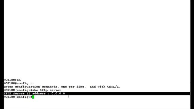 How to Configure a default TFTP Server on an Avaya WLAN 8100 WC смотреть онлайн