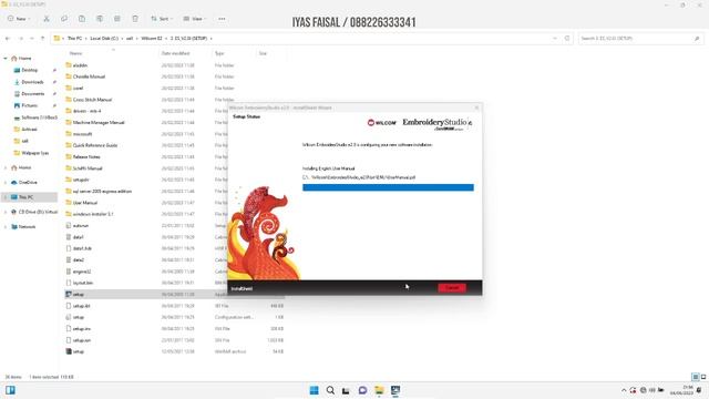 Mengatasi install wilcom e2 win 11 Dongle смотреть онлайн