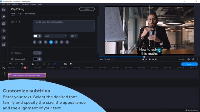 How to add SUBTITLES WITH BACKGROUND to a video? | video editing (Tutorial 2021) смотреть онлайн