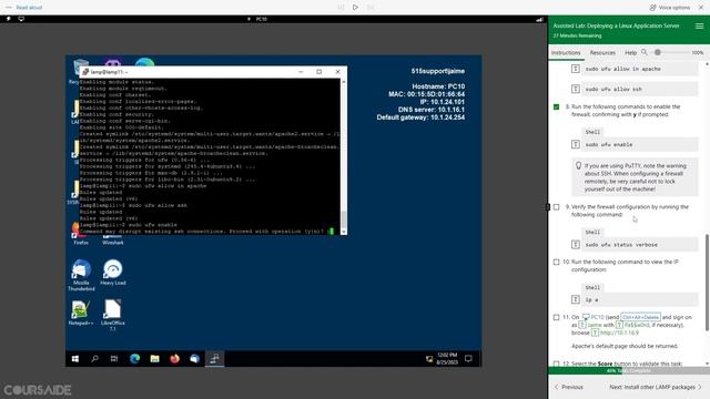16. Assisted Lab 16: Deploying a Linux Application Server смотреть онлайн