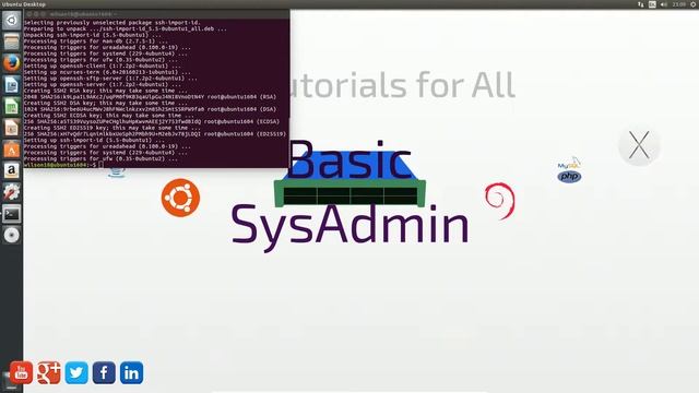 How to: Install OpenSSH Server on Ubuntu and Debian смотреть онлайн