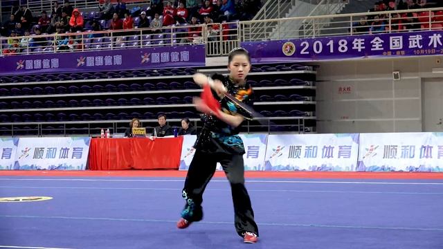 Women's Daoshu 女子刀术 第12名 江苏队 李亚南 8.75分 jiang su li ya nan смотреть онлайн