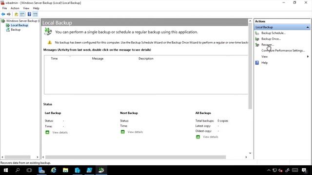 Backup Windows Server смотреть онлайн