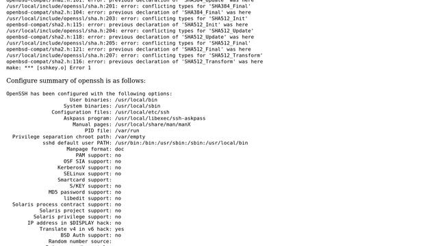 error: conflicting types when cross compiling openssh for armv5tel смотреть онлайн