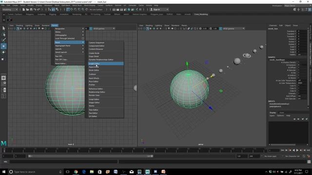 Maya 2017: Solar System Project Part 2 смотреть онлайн